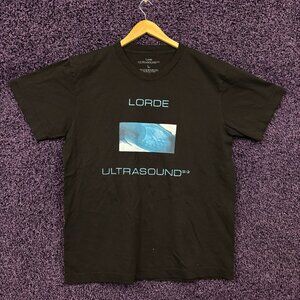 Lorde Ultrasound World Tour T-Shirt Size Large
